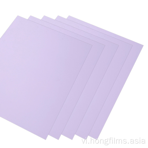 Tấm PVC không thấm nước để làm thẻ